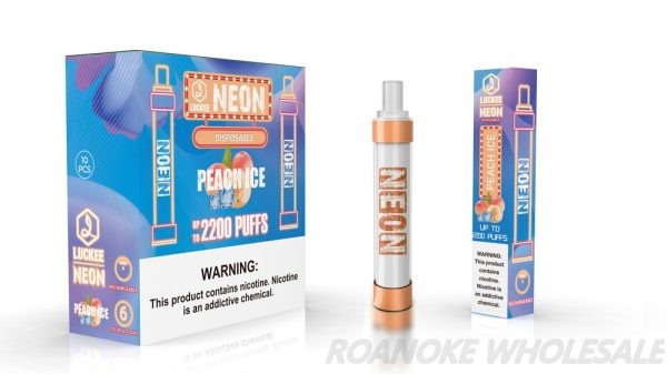 LUCKEE NEON 2200 PUFFS 10PCS [60ML] - Image 4