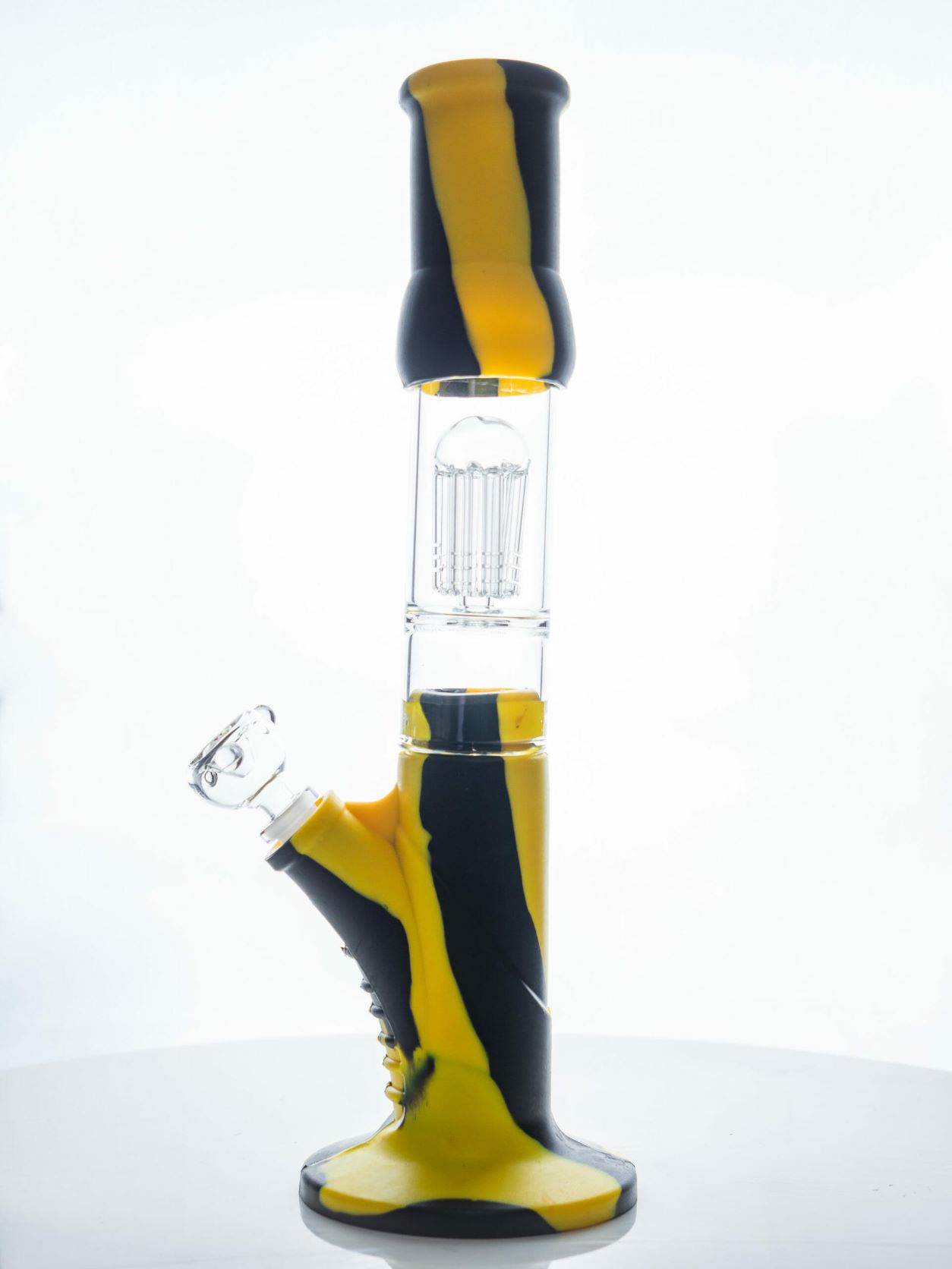 NEU SILICONE WATER PIPES 15INCH Roanoke Wholesale