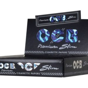 OCB PREMIUM CIGARETTE PAPERS SLIM SIZE 24PCS