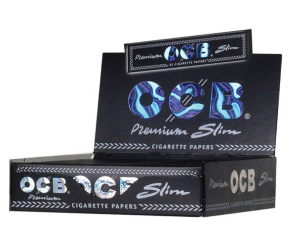 OCB PREMIUM CIGARETTE PAPERS SLIM SIZE 24PCS