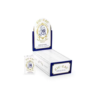 ZIG ZAG ORIGINAL CIGARETTE PAPERS 24 BOOKLETS