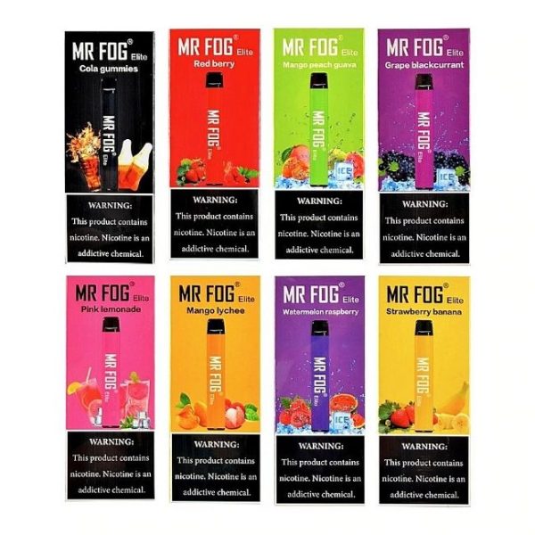 MR FOG ELITE 600 PUFFS 10PCS [20ML] - Image 2