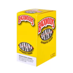 BACKWOODS CIGARS BANANA 8/5 PACKS