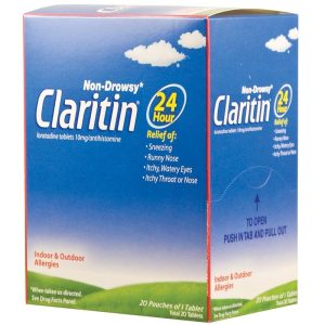 CLARITIN NON-DROWSY (10MG) 25 PACKS SINGLE TAB EACH