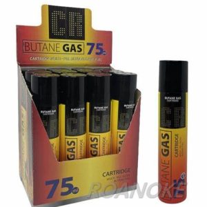 CR BUTANE GAS CARTRIDGE 75ML 12PCS [NO SHIPPING]