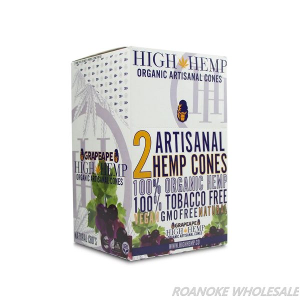 HIGH HEMP ORGANIC PRE-ROLLED CONES 30PCS - Image 2