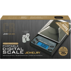 CR JDS-DA-20 PORTABLE DIGITAL SCALE 20G X 0.001G (HIGH PRECISSION)