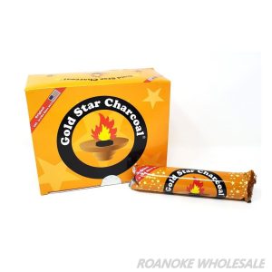 GOLD STAR CHARCOAL 40MM 100PCS