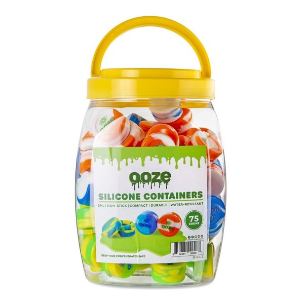 OOZE SILICONE CONTAINERS 75PCS