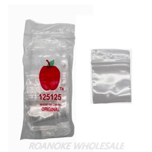 PLASTIC ZIP BAGS 125125 SIZE