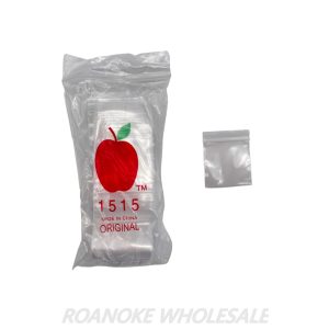 PLASTIC ZIP BAGS 1515 SIZE
