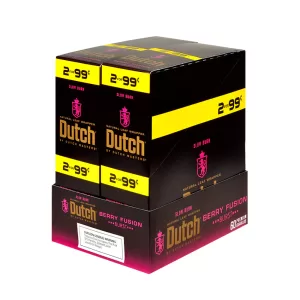 DUTCH SLOW BURN CIGARILLOS (2 FOR $0.99) 30/2 PACKS