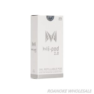 MI-POD 2.0 2ML REFILLABLE POD 2PK - BLACK
