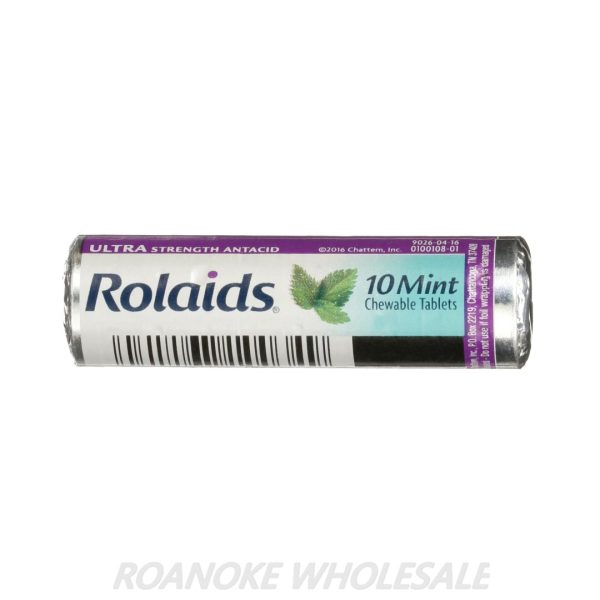 ROLAIDS ULTRA STRENGTH ANTACID (MINT) 12PCS - Image 2