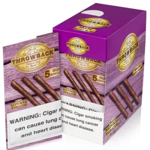 THROWBACK NATURAL LEAF CIGAR 5/8 PACKS