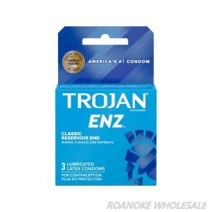 TROJAN ENZ LUBRICATED 6-PACK OF 3PCS