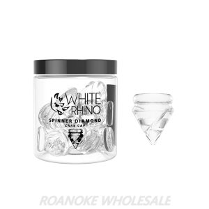 WHITE RHINO SPINNER DIAMOND CARB CAP 15PCS