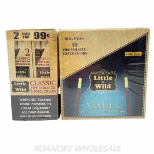LITTLE & WILD CIGARILLOS (2 FOR $0.99) 20/2 PACKS