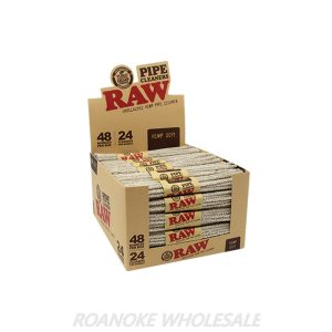 RAW HEMP PIPE CLEANERS 24 CLEANERS X 48 BUNDLES