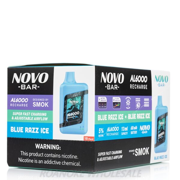 NOVO BAR AL6000 PUFFS 10PCS [130ML] - Image 3