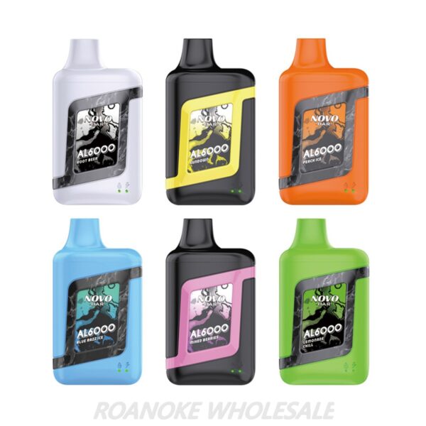 NOVO BAR AL6000 PUFFS 10PCS [130ML]