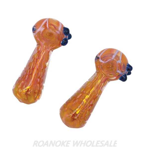 SPOON PIPE (5") MUSHROOM DESIGN 2PCS - Image 2