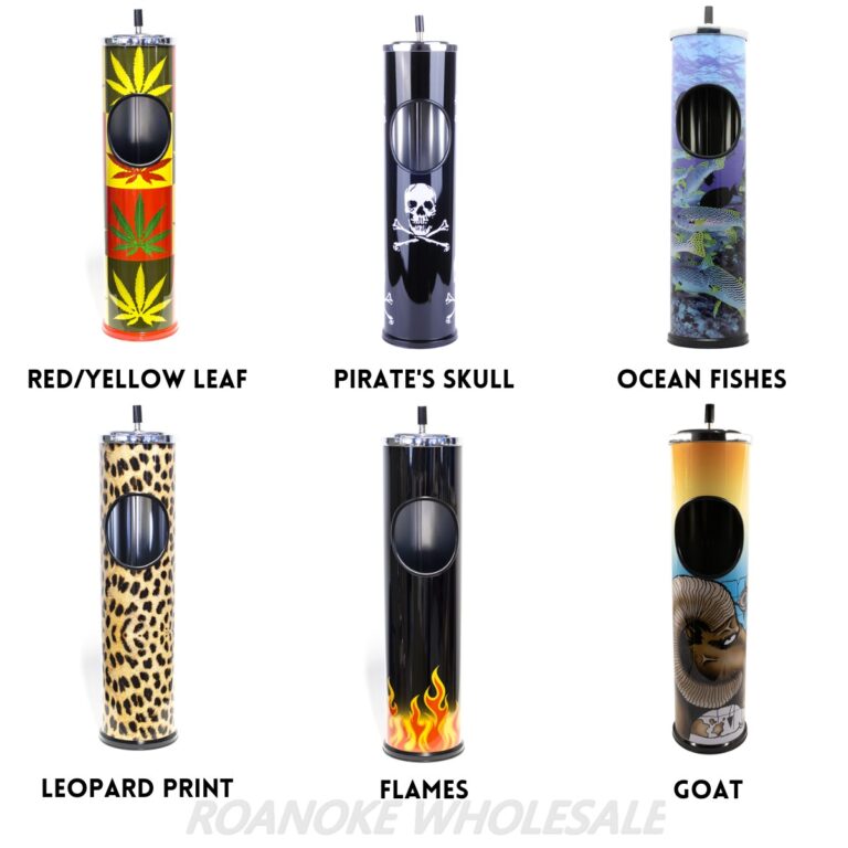 ASHTRAY TRASH CAN Roanoke Wholesale