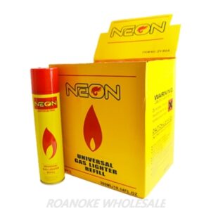 NEON UNIVERSAL BUTANE GAS LIGHTER REFILL 300ML 12PCS [NO SHIPPING]
