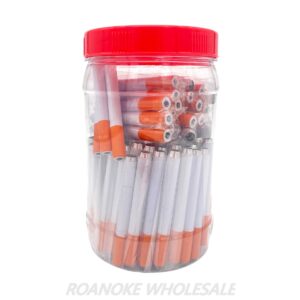 CIGARETTE TOBACCO PIPE 100PCS JAR