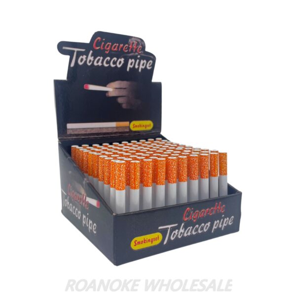 CIGARETTE TOBACCO PIPE LARGE 100PCS Roanoke Wholesale