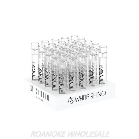 WHITE RHINO XL CHILLUM 25PCS