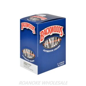 BACKWOODS CIGARS VANILLA 8/5 PACKS