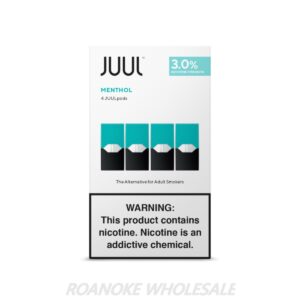 JUUL PODS 3% 4PK - MENTHOL