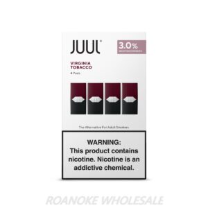 JUUL PODS 3% 4PK - VIRGINIA TOBACCO