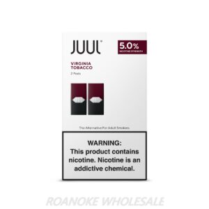 JUUL PODS 5% 2PK - VIRGINIA TOBACCO
