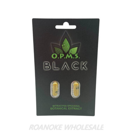 OPMS BLACK KRATOM PILLS 10/2 PACKS
