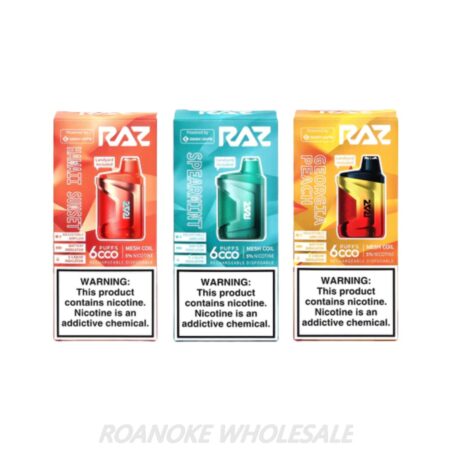 RAZ 6000 PUFFS 10PCS [100ML] - Image 2
