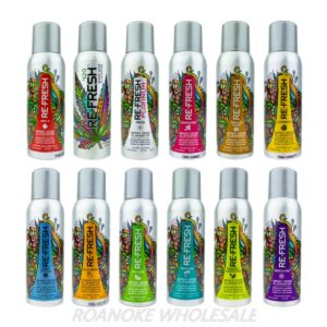 RE-FRESH SMOKE ODOR ELIMINATOR MIX CASE 12PCS