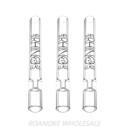 WHITE RHINO CHILLUM/ SILICONE CAP 25CT - Image 2