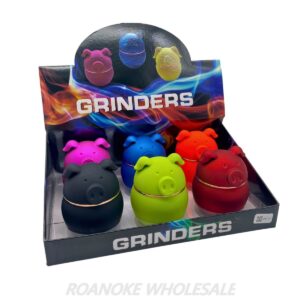 EGG PIG METAL GRINDER 6PCS