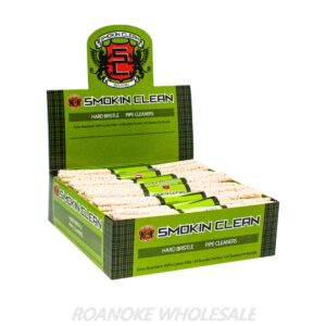SMOKIN CLEAN HARD BRISTLE PIPE CLEANERS 24PCS