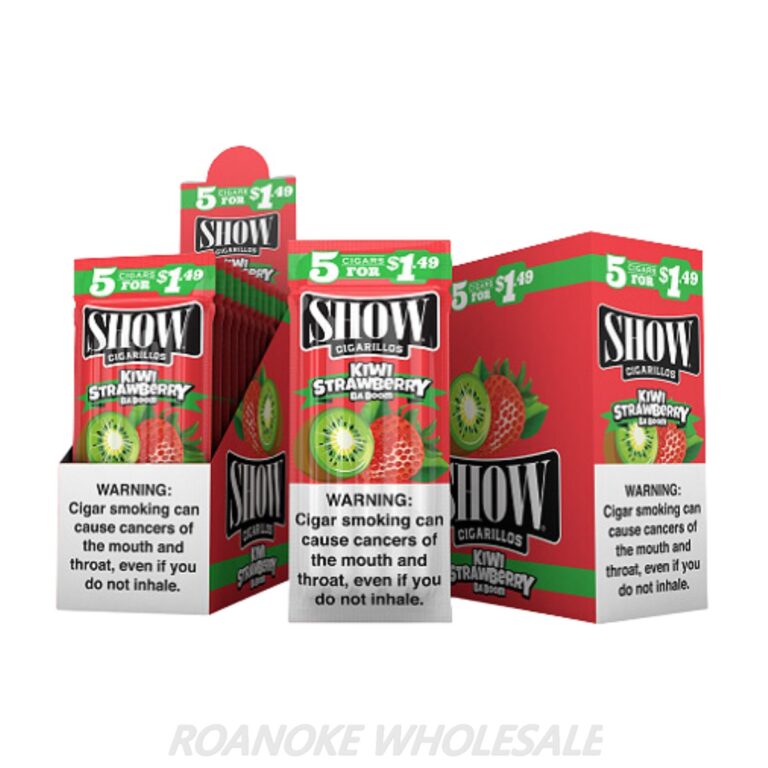 Show Cigarillos Silver 15 Pouches Of 5, Pre-Priced $1.49