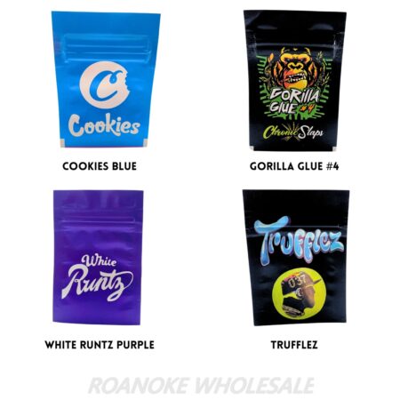 EXTRA SMALL MYLAR BAGS 100PCS