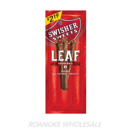 SWISHER SWEETS LEAF CIGARILLOS (3 FOR $2.19) 10/3 PACKS - Image 2