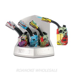 SCORCH TORCH - BENDABLE TORCH LEAF/420 9PCS (61685-1) [NO SHIPPING]