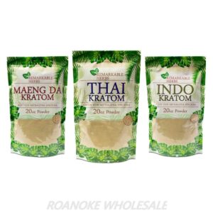 REMARKABLE HERBS KRATOM 20OZ POWDER
