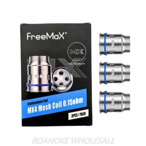 FREEMAX MX4 MESH COIL 0.15 OHM 3PCS