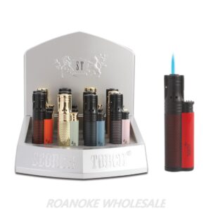 SCORCH TORCH - AUTO-OPEN CIGAR PUNCH 90 DEG 12PCS (61717-1) [NO SHIPPING]