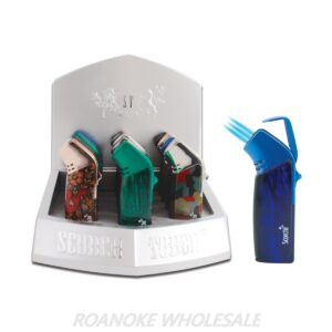 SCORCH TORCH - 3TORCH CIGAR PUNCH 12PCS DISPLAY (61724-3T)