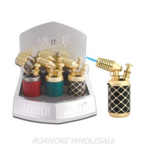 SCORCH TORCH - X-MAX BLOW TORCH CIGAR PUNCH (61729-1) 6PCS [NO SHIPPING]